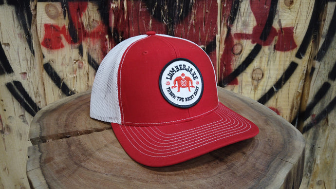 LumberJaxe Mesh Cap (Black, Red) - Ottawa